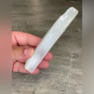COPY - Selenite Satin Spar Crystal wand